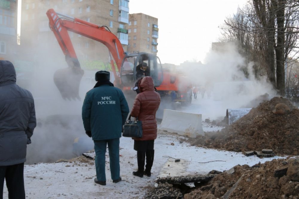 Подмосковье без отопления